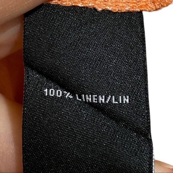 Lafayette 148 New York Linen Blouse Size 12 - Picture 3 of 7